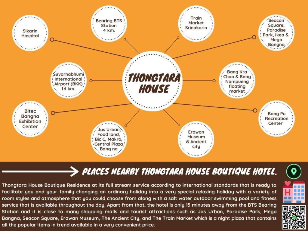 Thongtara House Boutique Srinakarin Hotel Bangkok Bagian luar foto